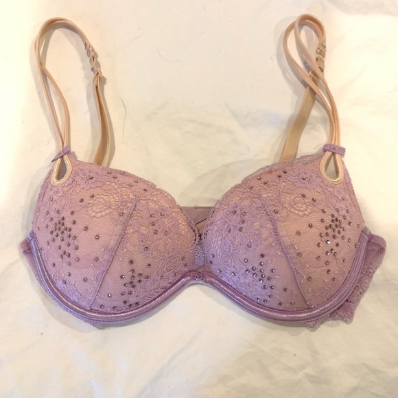 Victoria’s Secret sparkly push up bra 34B - Picture 1 of 7